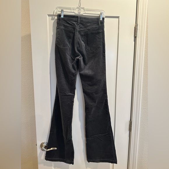 J Brand Velvet Maria High Rise Flare Bell Bottom Jeans Size 25 Grey - Picture 12 of 15